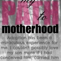 path to motherhood Claire