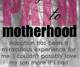 path to motherhood Claire