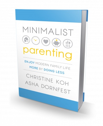 minimalist parenting, book, 
